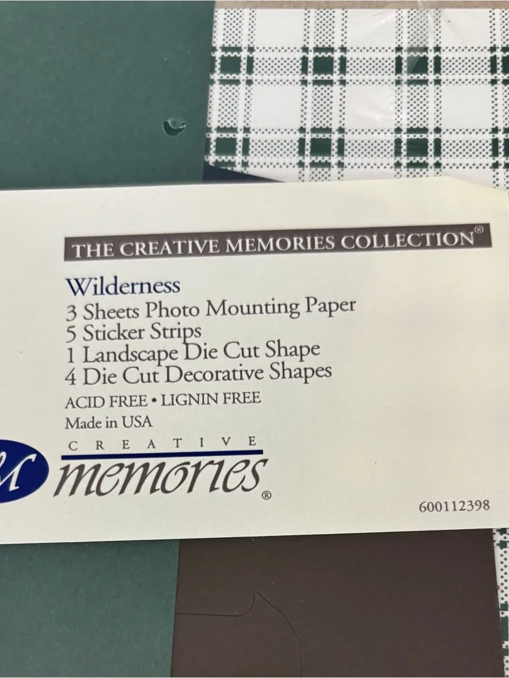 Creative Memories Wilderness Collection